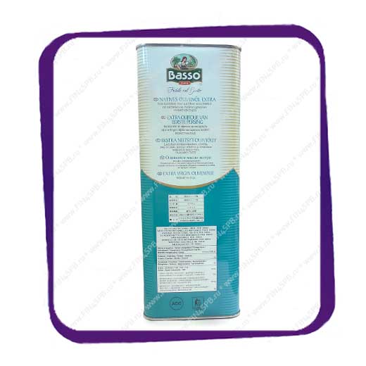 фото: Basso - Extra Virgin Olive Oil 5L